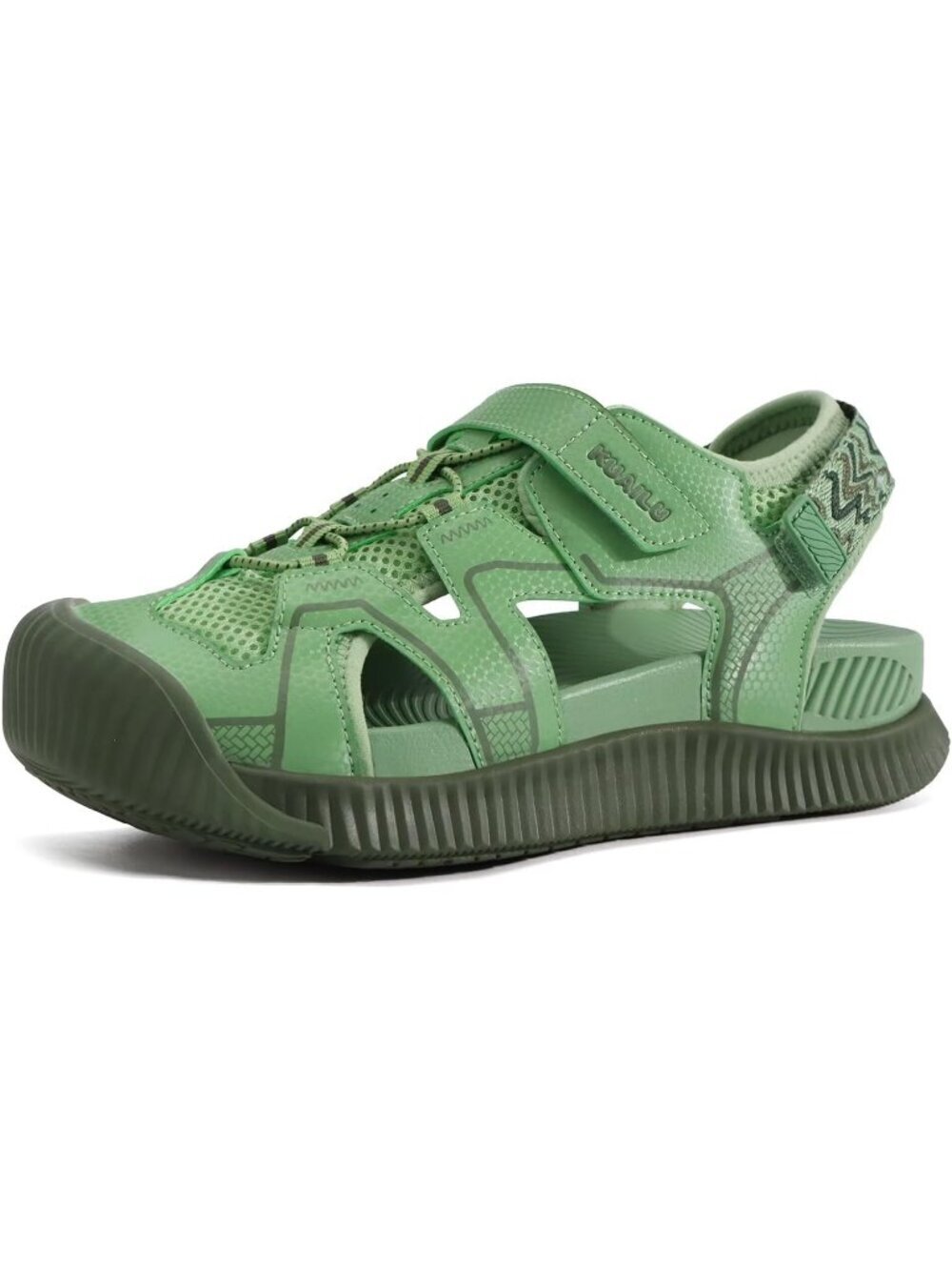 Women's Green Comfortable Plantar Fasciitis Arch Support Orthopedic Sandal Shoes